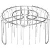 Generico Air Fryer Racks - Stainless Air Fryer Skewer Rack - Heat-Resistant Reusable Rust-Proof Stainless Steel Vertical Grilling Skewer for Barbecue Corn Vegetable Fish Shrimp Camping Picnic
