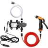 Teksome Idropulitrice 12V, pompa acqua 12V,Spruzzatore pompa 160PSI | Idropulitrice elettrica, locali di lavaggio in acciaio inossidabile, perfetta per i dettagli 'auto