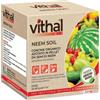 VITHAL Integratore Neem Soil Insetticida Piante Naturale - Concime Organico in Pellet 100% Vegetale, Repellente Insetti, Biodegradabile, Consentito in Agricoltura Biologica, 2,5kg
