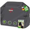 KESSER Copertura premium per barbecue a gas, resistente alle intemperie, per Weber, Brinkmann, Char Broil Grill, in tessuto Oxford 600D, antistrappo, 132 x 66 x 109 cm, antracite