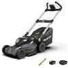 SUNTEK Tosaerba a batteria da 40 V, 43 cm, Digi-Brushless, batteria agli ioni di litio da 4,0 Ah e caricatore rapido, compatibile con APP, SLM4417 Upgraded