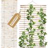 BOGATECO Traliccio per Piante | 100x200 cm | Perfetto per Giardino, Terrazza, Balcone | Supporto per Piante rampicanti | Prodotto Naturale