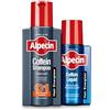 Alpecin Caffeine Shampoo C1 250 ml e Alpecin Caffeine Liquid 200 ml | Prodotti per la naturale crescita dei capelli | Aiuta a previene la caduta ereditaria dei capelli