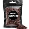 HairPro Extension HairPro Cheratina Italiana per Estensioni dei Capelli - Marrone #2.1 | 100g Granuli Professionali per Tecniche I-Tip e a Fusione