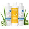 ALOHALABS Pure Shampoo 200ml x2 + Pigmentina Color Mask Capelli Chiari 200ml | Kit Mantenimento Colore, Shampoo Delicato con Vitamina E, Maschera Colorante con Aloe Vera