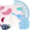 LOPHE Patch Occhi, 30 Pezzi Cerotti per Occhi, Mirtillo Maschere Sotto, Idratante Contorno Occhi Antirughe, Occhiaie e Borse Donna e Uomo