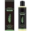 Yelewy Shampoo al Rosmarino Biologico con Cheratina Idrolizzata, Rosmarino Shampoo,Rinforzante e Addensante Volumizzante per Capelli Sottili e Diradati,Nutriente Idratante,Unisex Donna Uomo,100 ml
