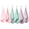 PHOGARY Lavette Bagno 20x20 Panno Microfibra Viso 6 Pezzi, Asciugamani Piccoli per Il Viso, Set Asciugamani Bagno Face Towels Panno Struccante Microfibra - Riutilizzabili, Lavabili (3 Colori)