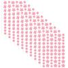 Gosknor 600pz Rosa Cerotti per Brufoli, 240 Copri Brufoli Rotondi Viso 240 Piccoli Cerotti l'Acne a Forma di Stella e 120 Grandi Patch l'Acne a Forma di Stella per Feste Trucco