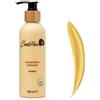 EvasHair Shampoo super idratante arricchito con olio di girasole, ricino, moringa, estratto di papaia e soia per capelli crespi, ricci e idratati
