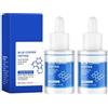 GUUZETU Siero antirughe al peptide di rame blu | Essenza viso a doppio strato con GHK-Cu per rassodamento e idratazione profonda | Formula leggera e non appiccicosa per una pelle più liscia (2 PCS)