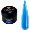 Crystal Professional Builder Gel 30 ml | Unghie in gel con effetto vitrage e finitura simile al vetro, gel per unghie per estensioni creative con effetto profondo, gel strutturante per unghie, blu 009