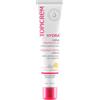 Topicrem - HYDRA+ Crema Tintata Brillante Chiara - Crema Idratante Colorata Pelle Sensibile e Disidratata, Adulti e Adolescenti - Idrata 24 ore, Protegge la Pelle, Unifica e Illumina la Tintura - 40