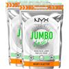 NYX Professional Makeup Jumbo Lash Ciglia Finte 03 Wispy Flutter Vegane con Banda Invisibile Riutilizzabili Lunga Tenuta 12h - 2 Coppie