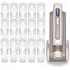 Lazzybeauty 15 Pezzi di Carrelli di Ricambio a 36 Pin per Penna Microneedling, Aghi per Applicatore di Siero Hydra Pen H3 & H5, Aghi Monouso Autentici, Accessori per la Cura della Pelle (36 Pin, 15 Pezzi)