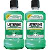 Listerine Bain de Bouche Protection Dents/Gencives - Bottiglia da 250 ml, lotto da 2