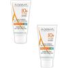 A-Derma 2 A-derma Protect Ac Mattifying Fluid Protezione Elevata Fluido opacizzante Spf50+ 2x40ml offerta risparmio