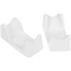 HAMPPLIES Supporto per Maniglia Lucidatrice Manipolo Fresa Marathon 2pezzi Bianco | PVC Leggero e Portatile, Facile da Posare, per Casa e Tavolo Salone Manicure Colore Casuale