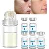 Qklovni Sistema di Micro Infusione per Labbra, Sistema Micro per Viso, Sistema Facciale con Siero, Rullo Microdart all'Acido Ialuronico Pockmarksheal, Siero Levigante Siero Facciale (5 pezzi)