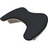 harayaa Poggiabraccio a forma di U in pelle PU Poggiamano per unghie Cuscino poggiamano per unghie Supporto staccabile Portatile per saloni Unghie Tech Home, nero