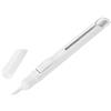 FILFEEL Nail Art - Penna per nail art, con perline in metallo, per pittura a puntini, per nail art, decorazione fai te (argento)
