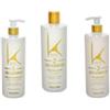 Edelstein KERATIN LISS KOMPLEX Kit 3 Pezzi - Shampoo Alcalino + Maschera Lisciante + Maschera Restitutiva