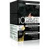 Silium 10 Minuti Colorazione Permanente Per Capelli, Nero Intenso 1.0-183 Gr, 1 unità, 1