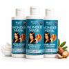 ALOHALABS Wonder Mask Crema Capelli Lisci 600 ml - Maschera Ristrutturante con Cheratina - Trattamento Idratante e Lisciante