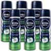 NIVEA Deodorante spray Nivea Men Fresh Sensation, 6 x 150 ml