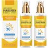 BAInuai SPF 30 Protezione Solare per Capelli e Cuoio Capelluto, Spray Solare per Capelli, Non Untuoso, Protezione UV, Previene lo Sbiadimento del Colore e la Secchezza, Protezione UV da Viaggio (2)