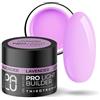 PALU salon system PALU - Gel costruttore per unghie - Gel UV/LED - Nail Art - Tissotropico, auto-livellante, multifunzionale - Brillantezza intensa, duro, senza limatura - Estensione e rinforzo - 45 gLavender