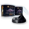 Esseci Italia Setablu, Cera Epilatoria Brasiliana, Nera, 400ml