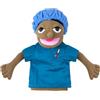 Bexdug Marionette da Eroe, Marionette per Giochi di Ruolo per Bambini, Progettate da Terapista Occupazionale, Dottore, Infermiere, Vigile del Fuoco, Agente di Polizia, Giocattolo Educativo Interattivo, 40 cm