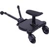 YIEMJS Pedana universale per passeggino con sedile, per passeggino, accessori per passeggino, design a due ruote, fino a 25 kg, adatta per bambini da 2 a 6 anni, colore nero