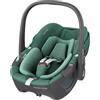 Maxi-Cosi Pebble 360 i-Size, Seggiolino auto neonato 0-15 mesi (40-83 cm), Seggiolino girevole 360°, ClimaFlow, Cinture Easy-in, Protezione dagli impatti laterali G-CELL, Essential Green