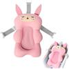 STGBCST Cuscino per vasca da bagno e vasca da bagno, antiscivolo, per bambini, 50 x 34 cm, con cintura di sicurezza, per neonati da 0 a 12 mesi (stile 3)