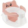 Zyntora Sedere per Bagnetto Baby - Sedile Antiscivolo Per Sedersi In Vasca,Sedia Da Bagno Con Ventose Per Bambini 6-24 Essenziale Per Doccia,Must Have Per Bambini 6-24 Per Bagno Doccia Viaggio