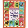 Folpus Libro sonoro con le prime parole in inglese, lettura di Words, ampliamento del vocabolario per bambini di 2, 3, 4, 5 e 6 anni