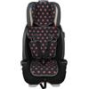 JYOKO KIDS Cuscino Seggiolino auto, Materassino Universale per Seggiolino di bambini Gruppo 0,1,2,3 Realizzato con cotone (Fluor Heart, Gruppo 1-2-3)