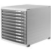 Han | 1510 | Scatole per cassetti | Contur | DIN A4/B4/C4, 10 cassetti chiusi grigio scuro