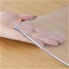 BEEGMA Tappetino da Scrivania Trasparente Spessore 1.5mm Sottomano Protezione da Tavolo 70x120cm 110x200cm 130x210cm Antiscivolo AntiGraffio (Color : Thick 1.5mm/0.06, Size : 70x120cm)