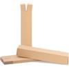 verpacking 30 Tubi di cartone quadrati 65,5x10,5x10,5 cm | tubi in cartone per spedizioni