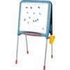 Smoby- Activity Lavagna pieghevole, 7600410308, +3 anni, con gambe in metallo, double-face