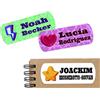 CrisPhy 45 etichette adesive personalizzate con icone di videogioco per contrassegnare oggetti, libri, scatole di pranzo, ecc. Dimensioni: 5 x 2 cm