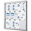 Displayshop Bacheca per Esterni con Serratura Formato 12xA4