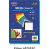 Wiler CP220C03 Confezione da 100 Fogli di Carta Colorata 220gsm Formato A4 Colore AZZURRO