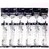 Uni-Ball Power Tank ricariche per penna a sfera con inchiostro nero, 0.7 mm, snp7.24, set di 6 (Japan Import) [komainu-dou Original Package]