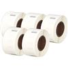 Printing Saver 5 Rotoli 99017 S0722460 50mm x 12mm Etichette compatibili per Dymo LabelWriter 4XL 450 400 330 320 310 Twin Turbo Duo SLP 450 430 420 400 240 220 200 120 100 Pro Plus (220 Etichette per Rotolo)