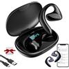 fjaldjfu Meacode Ai Translation Earbuds, Meacode Traduttore 144 Lingue, Funzione Offline, Cancellazione, Auricolari Traduttore Simultaneo Ideali per Viaggi/Affari/Apprendimento (Black)