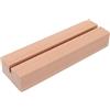 Cabilock Base in Legno Robusta per Calendario da Tavolo con Fessura Supporto Stabile per Foto e Segnaposto Porta Numero Matrimonio Elegante e Versatile per Ufficio e Casa